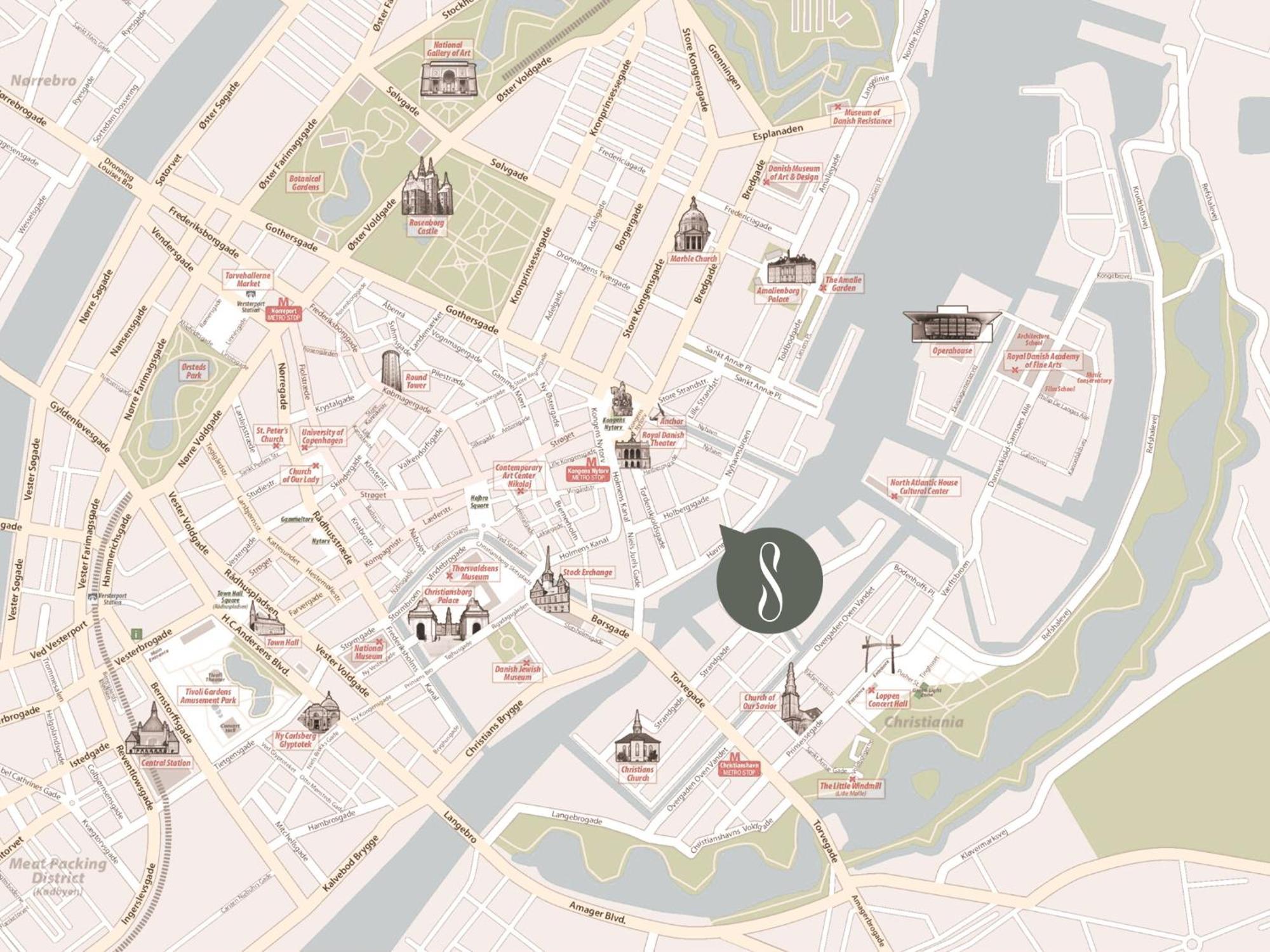 Sanders Noble - Fantastic 4-Bdr Apt In The Capital Copenhaga Exterior foto